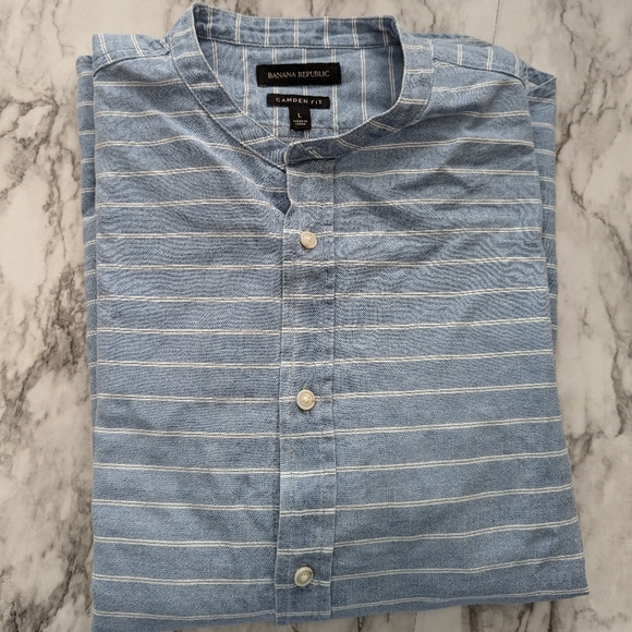 Men's Banana Republic Button Down Shirt Camden Fit size Large - Picture 3 of 5